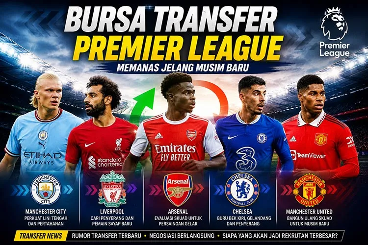 Bursa Transfer Premier League Memanas Jelang Musim Baru